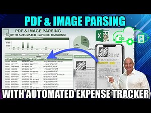 How To Create A Fully Automated Expense Tracker With PDF & Image Parsing & OCR In Excel + Download
