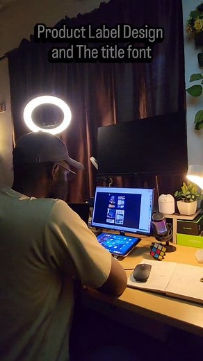 4.4K views · 225 reactions | Product Label Design and The title Font. 珞朗 | Adeniji Abdullahi Akinola | Facebook