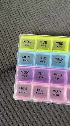 #7daypillbox #pillbox #fourrowsofpillboxes#largecapacitypillbox