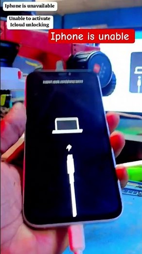 If you forgot the screen lock (passcode) on an iPhone 12 and it says "iPhone Unavailable"