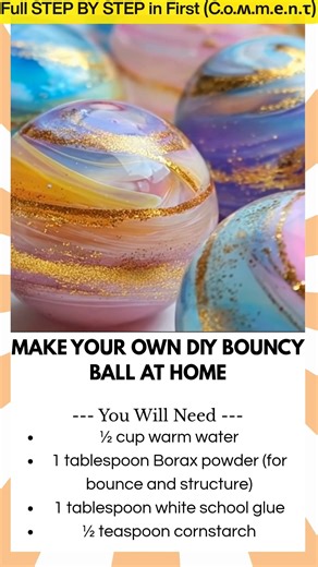 Make Your Own DIY Bouncy Ball at Home Who knew science could bounce this high? This DIY Bouncy Ball experiment is quick, colorful, and a total blast for kids and curious minds alike. With just a few household ingredients, you’ll watch a simple chemical reaction turn into a super bouncy polymer ball right in your hands. | Kira Recipes