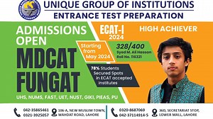 4.4K views · 13K reactions | 퐃퐨퐧'퐭 퐥퐞퐭 퐲퐨퐮퐫 퐝퐫퐞퐚퐦퐬 퐬퐥퐢퐩 퐚퐰퐚퐲! Secure your admission at Unique Group of Institutions for MDCAT and ECAT preparation and get one step closer to achieving your goals! #UGI #Unique #EntryTest #MDCAT #ECAT #UniqueGroupOfInstitutions | Unique Group of Institutions - UGI | Facebook