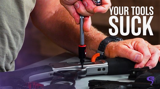 Still using standard screwdrivers on your firearms? Time to upgrade....