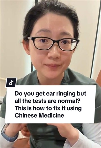 Do you get ear ringing but all the tests come back normal? This is how to fix it using Chinese Medicine. #chinesemedicine #traditionalchinesemedicine #tcm #tinnitus #ears