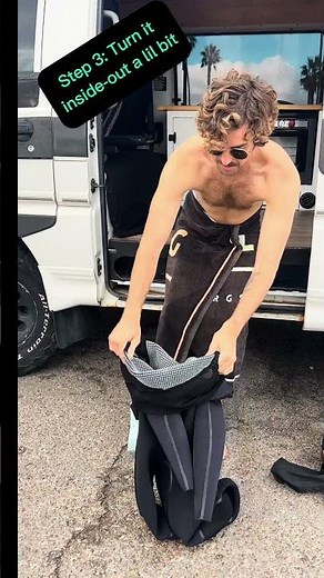 How To Put On a Wetsuit