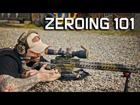 How To Zero Your Rifle Scope With Patch From Long Reach Tactical | Nightforce NX8