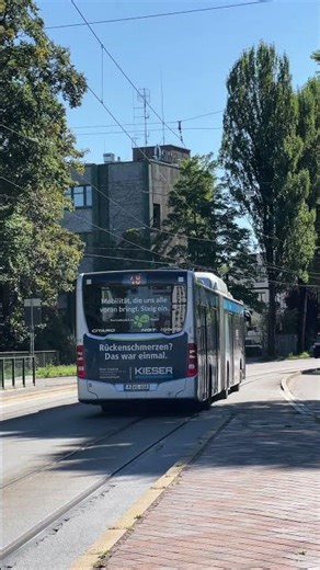 Mercedes-Benz Citaro C2 G NGT Hybrid - Wagen 3608 |Ausfahrt an der Haltestelle Berliner Allee