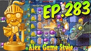 Plants vs. Zombies 2 Zombot Dark Dragon - Defeat ZomBoss - Dark Ages Night 20 (Ep.283)