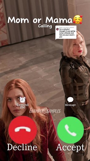 Natasha and Wanda POV: Phone Call from Your Moms