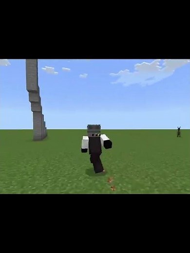 #Shorts, I made train guy animation overhaul in bedrock edition