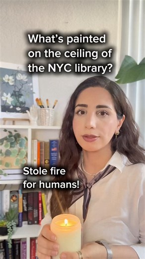 This Mural Shows How Prometheus Gave Humans Civilization! #shorts #art