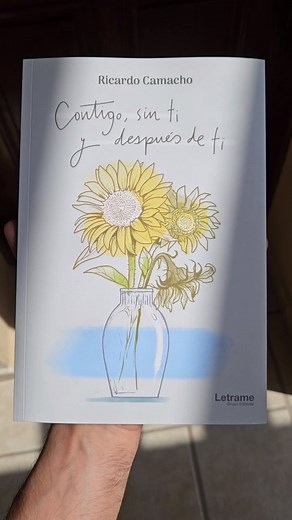 Ricardo Camacho | Libro: Contigo, sin ti y después de ti. Disponible en Amazon. #poetry #poesia #libros #amor #love | Instagram