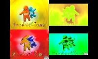 Mix of 4 videos from youtube : 4 Noggin and Nick Jr Logo Collection V116 JCTOT