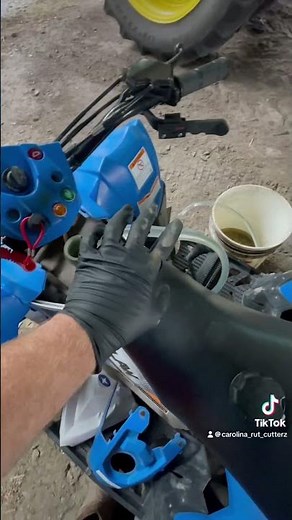 How to drain the gas on a Polaris Atv #shorts #short