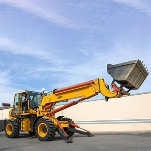 [Hot Item] Manufacturer Mini Telehandler 2.5t 3t Telescopic Forklift Telehandler Telescopic Loader High End Compact Wheel Loader Mini Telescopic Boom Loader
