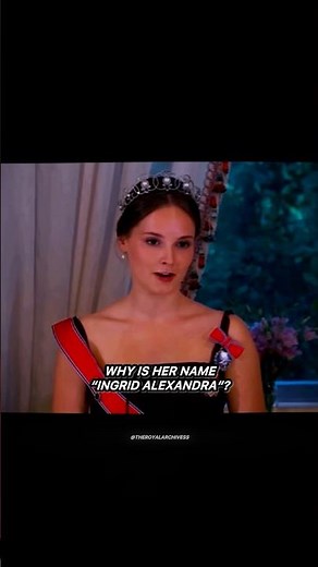 The Meaning Behind a Future Queen’s Name👑❤️#britishroyalfamily #ingrid #norway #royalhistory