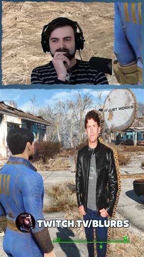 Blurbs on Instagram: "Don't let Todd catch you #fallout4 #mods #viralreels #viral #memes #funnyvideos #memesdaily #funny #gaming #gamingmemes #twitch #creativity #mods #twitchstreamer #toddhoward"