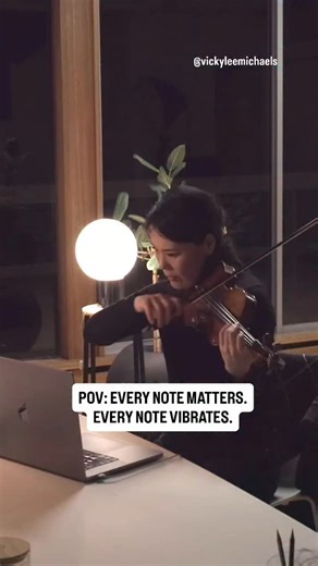 Vicky Lee Michaels on Instagram: "Saint-Saëns Violin Concerto No. 3 begins with one of the most deceptively simple phrases yet every single note must sing with vibrato. No exceptions. When you slow it down, you’ll notice how each note carries its own color and life."