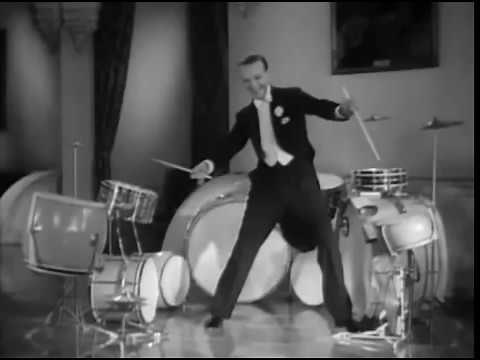 Fred Astaire Kills It on Drums