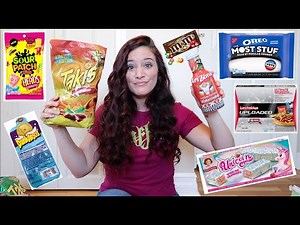 TEACHER TESTS POPULAR BACK TO SCHOOL SNACKS | TAKIS. LUNCHABLES. DUNKAROOS. OREOS. & MORE