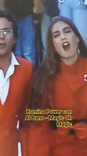 ROMINA POWER CON AL BANO - MAGIC OH MAGIC (LIVE 1985)