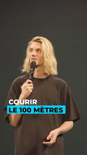 Paul Mirabel on Instagram: "J’ai pas trop compris l’épreuve du 100 mètres "