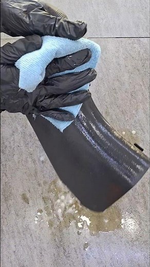 Car interior plastic cleaning