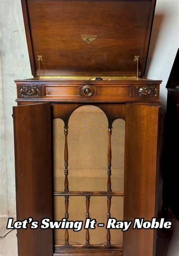 Discover the Impressive Victrola Credenza Phonograph