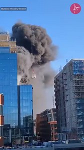 163K views · 1.3K reactions | Reading fire: Dramatic moment man winched to safety after huge blaze breaks out | London Evening Standard | Facebook