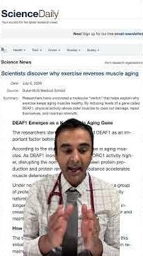 NEW SCIENCE: Why exercise can actually REVERSE muscle aging