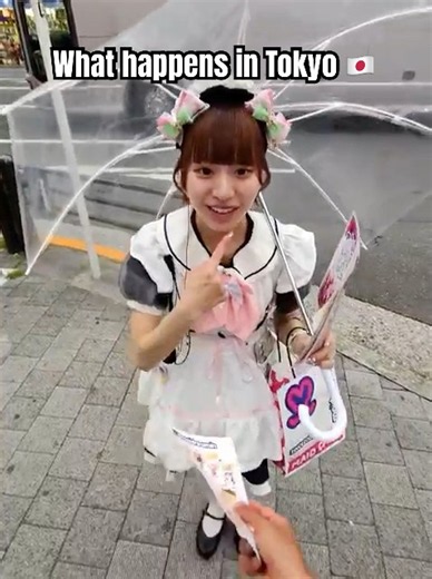 Japanese Maid 🧚‍♀️#maidcafe #conceptcafe #tokyo