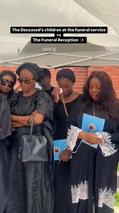 The Dèceased's children at the Funèral service Vs The Funèral Reception has got everyone talking | Notindome Comedian