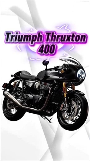 BEST LOW - BUDGET CAFE RACE BIKE || TRIUMPH THRUXTON 400
