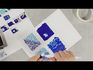 How to create layers and texture with oil pastels