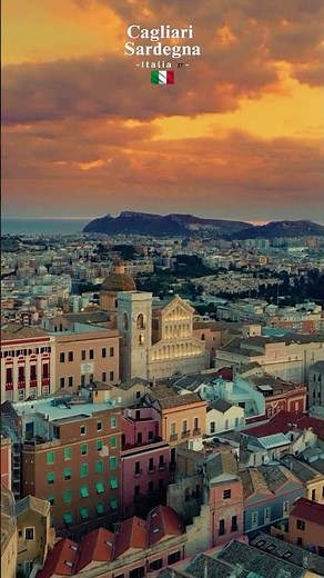Cagliari, Sardegna - A Stunning Italian Coastal Gem! 🇮🇹 #travel #italy