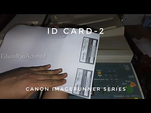 ID Card 2 (KTP2) || Canon imageRUNNER Series