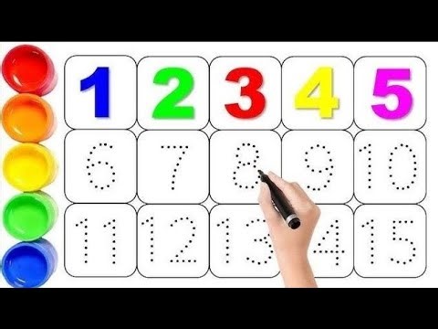Learn To Count Numbers | 123 Counting | 1234 Number Train | Preschool & Kindergarten Education