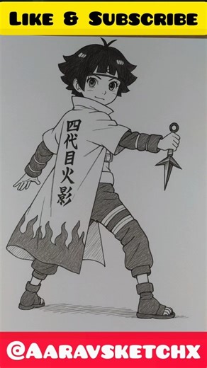 Himawari Plays Minato's Role | Funny Shorts 😂