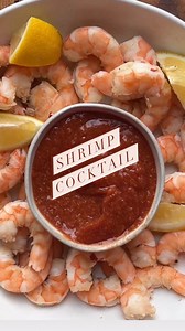 This is my very favorite way to make shrimp cocktail. Poaching shrimp in court bouillon both cooks the shrimp and flavors it. Court-bouillon is a quickly-cooked broth used for poaching other foods, most commonly fish or seafood and in this case, shrimp. Filled with fresh aromatics and basic seasonings like salt and pepper, it accents the natural flavors of the shrimp. You poach the shrimp with its shells on. The shells protect the tender flesh from getting rubbery and they give flavor to the poa