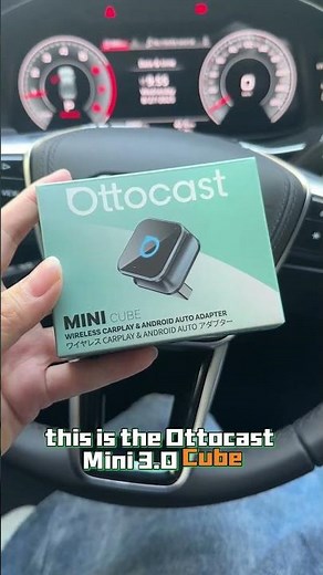 Ditch the cables! Ottocast delivers seamless, automatic wireless CarPlay every drive. #audi