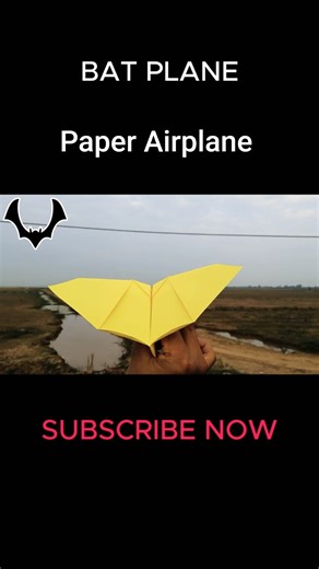 How to Make a Paper Plane Fly Like a Bat #paperplaneschannel