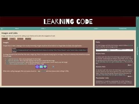 Web Page Design: HTML Images and Links