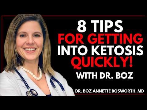 8 Tips for Getting into Ketosis Quickly!🔥| Science-Backed Fat Burning Strategies | Dr. Boz