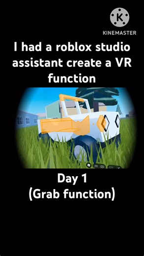 making vr game in roblox studio Day 1