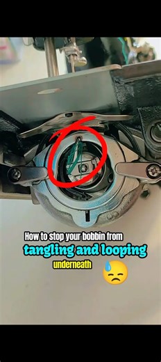 3.3K views · 35 reactions | How to stop your bobbin from tangling and looping underneath #BobbinThreadFix #ThreadBunching #SewingMachineRepair #TailorTips #SewingProblems #FixYourMachine #SewingMadeEasy #BobbinCare #ThreadTroubles #TailoringLife #SewingCommunity #MachineMaintenance #DIYTailor #SmoothStitching #SewingTutorial #SewingFix #SewingHacks #PerfectStitches #SewingTips #TailorTricks | Jehu's stitches | Facebook