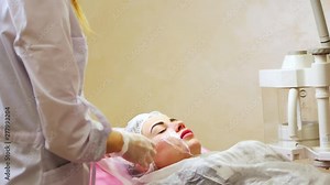 Preparation for the Botox injection procedure.