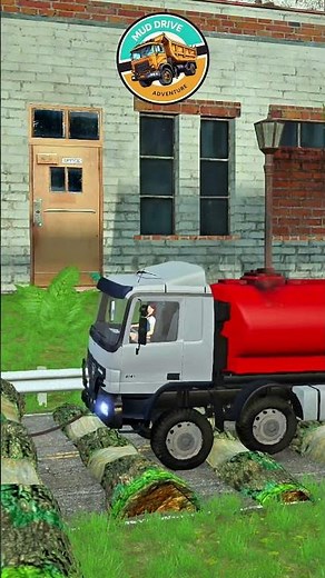 Can it pass? Heavy truck test | MudRunner New Mods Eps 90
