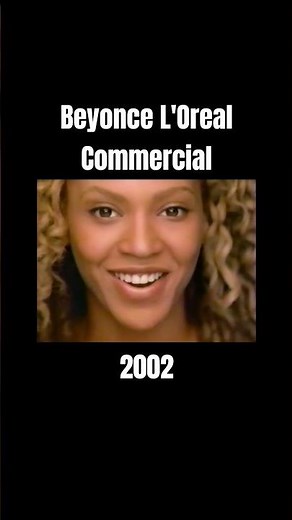 2002 Beyonce L'Oreal TV Commercial #beyonce #loreal #commercial #2002