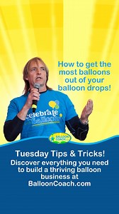 Balloon drops are a HUGE way for Balloon Designers to build large revenue stream. Sometimes balloons can get stuck in the net. Watch this video as Chris Potts of Balloon Masters coaches delegates at Balloon Boss Summit how to keep balloons from getting stuck in balloon drop nets! Want to feel more confident to make, market, and sell balloon drops? DM "summit" to learn more about joining us for hands on learning at this year's Balloon Boss Summit in Orlando, FL. #balloonbosssummit #balloonbossmas