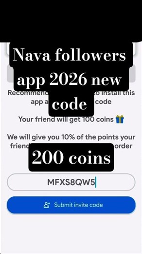 nava follower app new code 2026 #viral #comedy #comedy #viralreels #funny